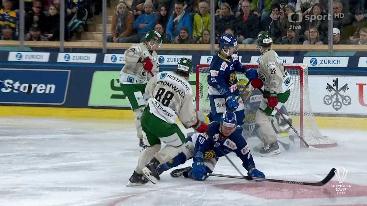 HC Davos Frölunda HC Spengler Cup Česká televize