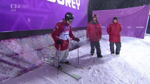 XXII. zimní olympijské hry 2014 Soči - Akrobatické lyžování: U-rampa - muži