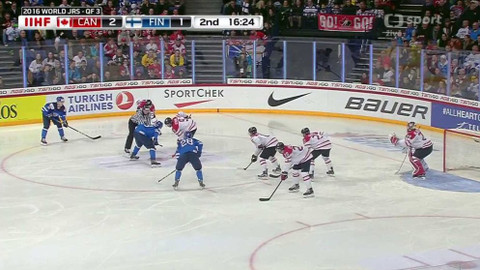 MS v hokeji do 20 let 2016 Finsko - Kanada - Finsko