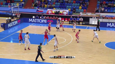 Basketbal - Česko - Maďarsko