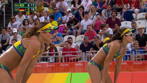 XXXI. letní olympijské hry 2016 Rio de Janeiro - Plážový volejbal: Semifinále