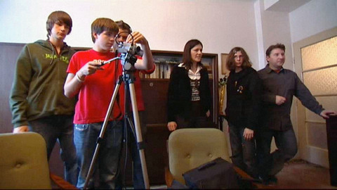 Hrdinové před tabulí