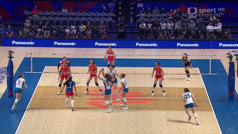 Volejbalová Liga národů - Česko - Čína