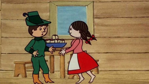 O hajném Robátkovi a jelenu Větrníkovi - 10/13 Jak pekli buchty a nevěděli,že jsou svatební