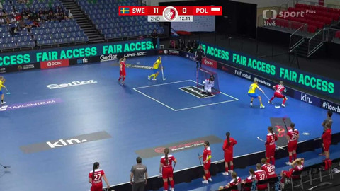 MS ve florbalu žen 2023 Singapur - Švédsko - Polsko