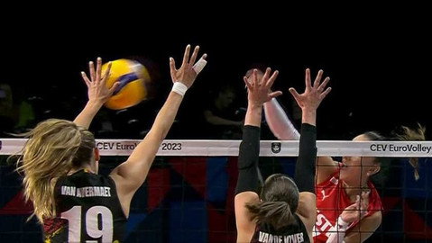 ME ve volejbalu žen 2023 - Turecko - Belgie
