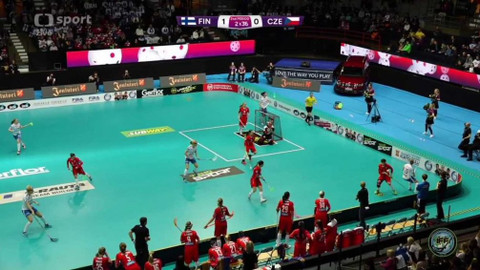 MS ve florbalu 2015 Finsko - Česko - Finsko