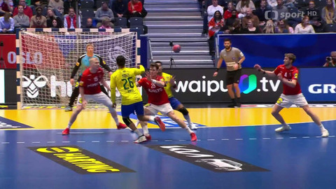 MS v házené mužů 2025 - Dánsko - Brazílie