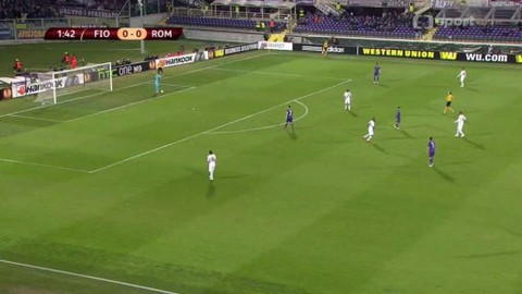 Evropská liga UEFA - ACF Fiorentina - AS Řím