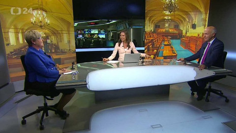 Senátní duel ČT24 - 8. října 2018