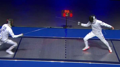 MS v moderním pětiboji 2025 Litva - Semifinále A mužů