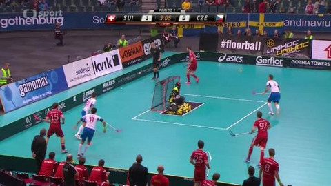 Florbal - Česko - Švýcarsko