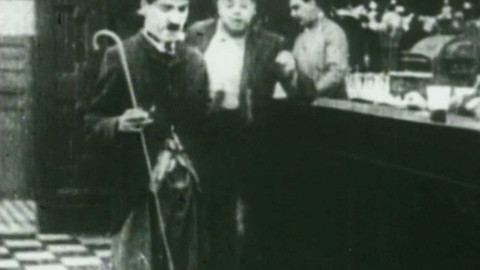 Grotesky - Chaplin opilcem