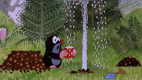 O krtkovi - Krtek a pramen