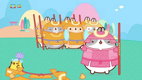 Molang - Samuraj