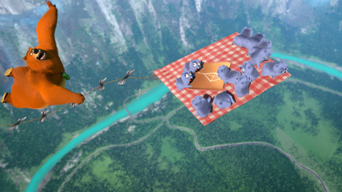 Méďa a lumíci - Pozor, přelumíkováno!