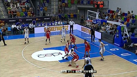 Basketbal - Česko - Tunisko