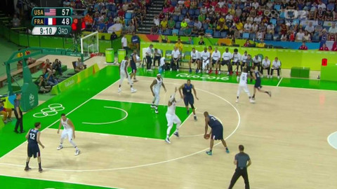 XXXI. letní olympijské hry 2016 Rio de Janeiro - Basketbal: USA - Francie (muži)