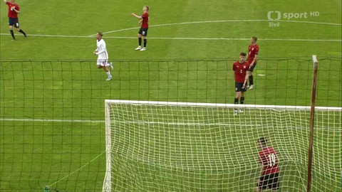 Fotbal - Česko - Anglie