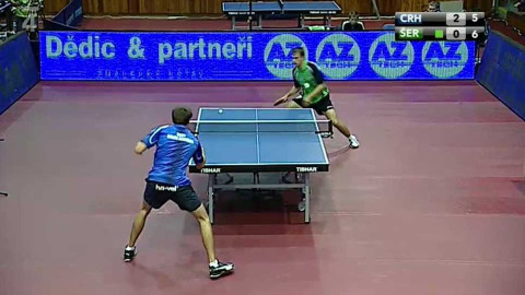 Extraliga stolního tenisu - SKST Charvát Baník Havířov - ŠKST Bratislava