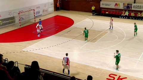 1. Futsal liga - SK Slavia Praha - Oxyworld Baník Chomutov