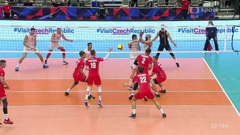 ME ve volejbalu mužů 2021 - Černá Hora - Česko