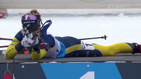 ME v biatlonu 2025 Itálie - Stíhací závod žen na 10 km