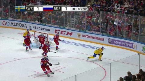 Euro Hockey Tour - Rusko - Švédsko