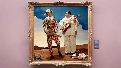 Úsměvná galerie - 3/3 André Derain – Harlekýn a Pierot