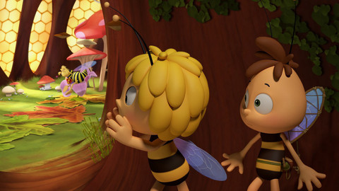 Včelka Mája - V chládku je prima