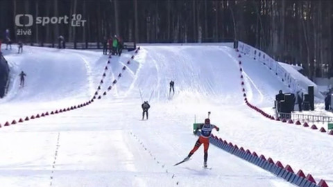 ME v biatlonu 2016 Rusko - Stíhací závod žen na 10 km