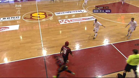 1. Futsal liga - Eco Investment Praha - Benago Zruč nad Sázavou