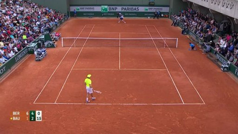 French Open 2014 - Tomáš Berdych - Roberto Bautista Agut