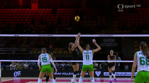 MS ve volejbalu žen 2025 Thajsko - Turecko - Bulharsko