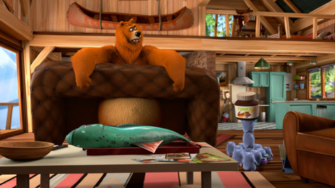 Méďa a lumíci - Zvíře, co prochází zdí