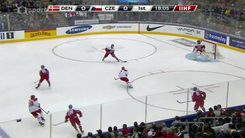 Hokej - Česko - Dánsko