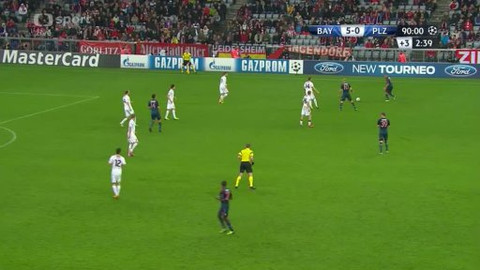 Liga mistrů UEFA - Bayern Mnichov - FC Viktoria Plzeň