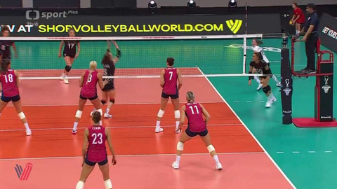 MS ve volejbalu žen 2022 Nizozemsko, Polsko - USA - Německo