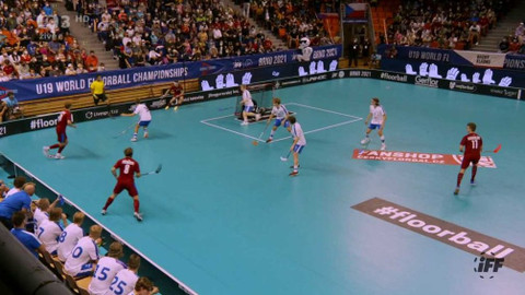 MS ve florbalu juniorů 2021 Česko - Česko - Finsko