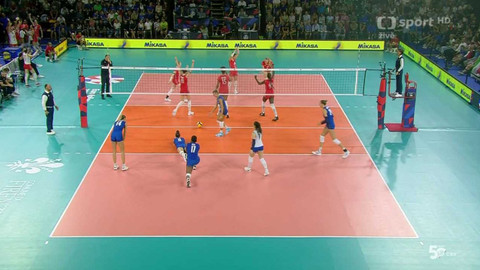 ME ve volejbalu žen 2023 - Itálie - Francie