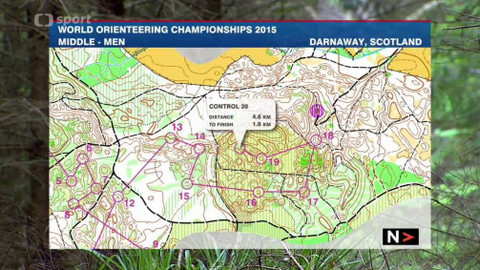 Sportovní běh a chůze - MS v orientačním běhu 2015 Skotsko