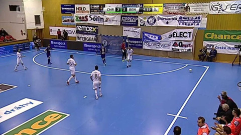 1. Futsal liga - FK ERA-PACK Chrudim - FC Benago Zruč nad Sázavou