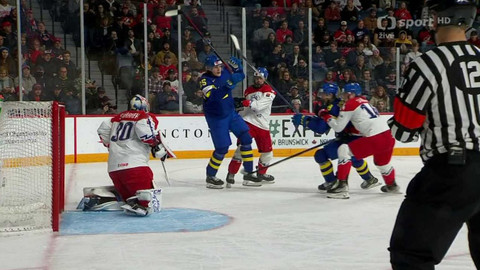 MS v ledním hokeji hráčů do 20 let 2023 Kanada - Švédsko - Česko