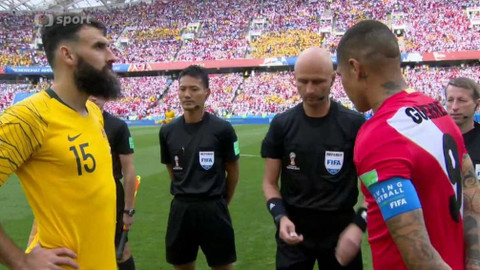 FIFA MS ve fotbalu 2018 Rusko - Austrálie - Peru