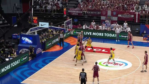 MS v basketbalu 2023 - Brazílie - Lotyšsko