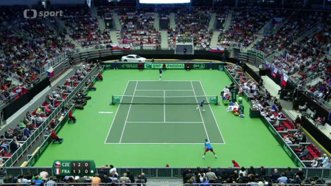 Davis Cup - Česko - Francie (čtvrtfinále)