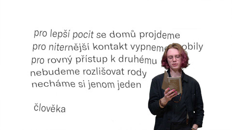 Jedna báseň - Dominik Bárta