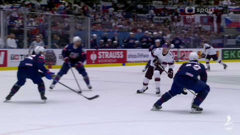 MS v ledním hokeji 2024 Česko - Lotyšsko - USA