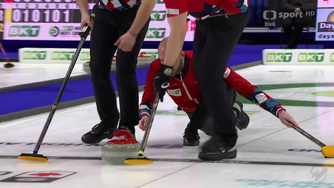 MS v curlingu 2025 Kanada - Norsko - Česko