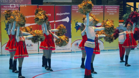 Mažoretkový sport - M ČR 2019 Náchod